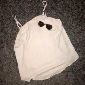 White Dressy Tank